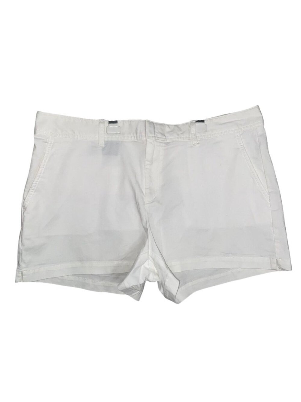 NWT GAP City Shorts size 16 Stretch Mid-Rise Relaxed Fit Summer Beach White